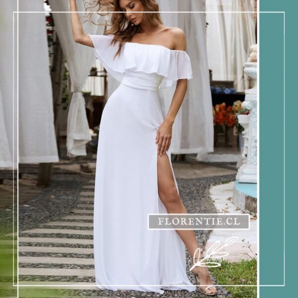Vestido novia civil cygne - Imagen 2
