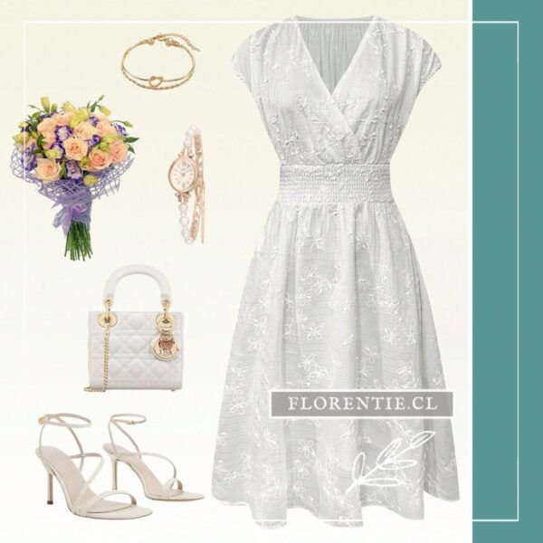 Vestido de novia civil Leonor - Imagen 2