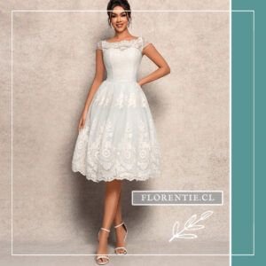 Vestido novia civil Caprio