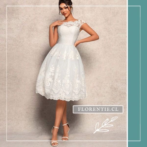 Vestido novia civil Caprio - Imagen 3