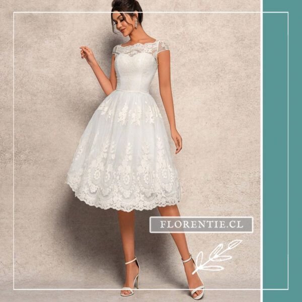 Vestido novia civil Caprio - Imagen 4