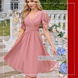 Vestido rosado Isabella