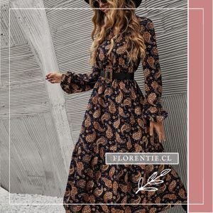 Vestido print paisley