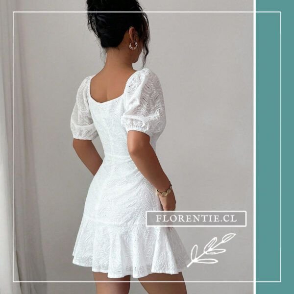 Vestido blanco Ruth - Imagen 6
