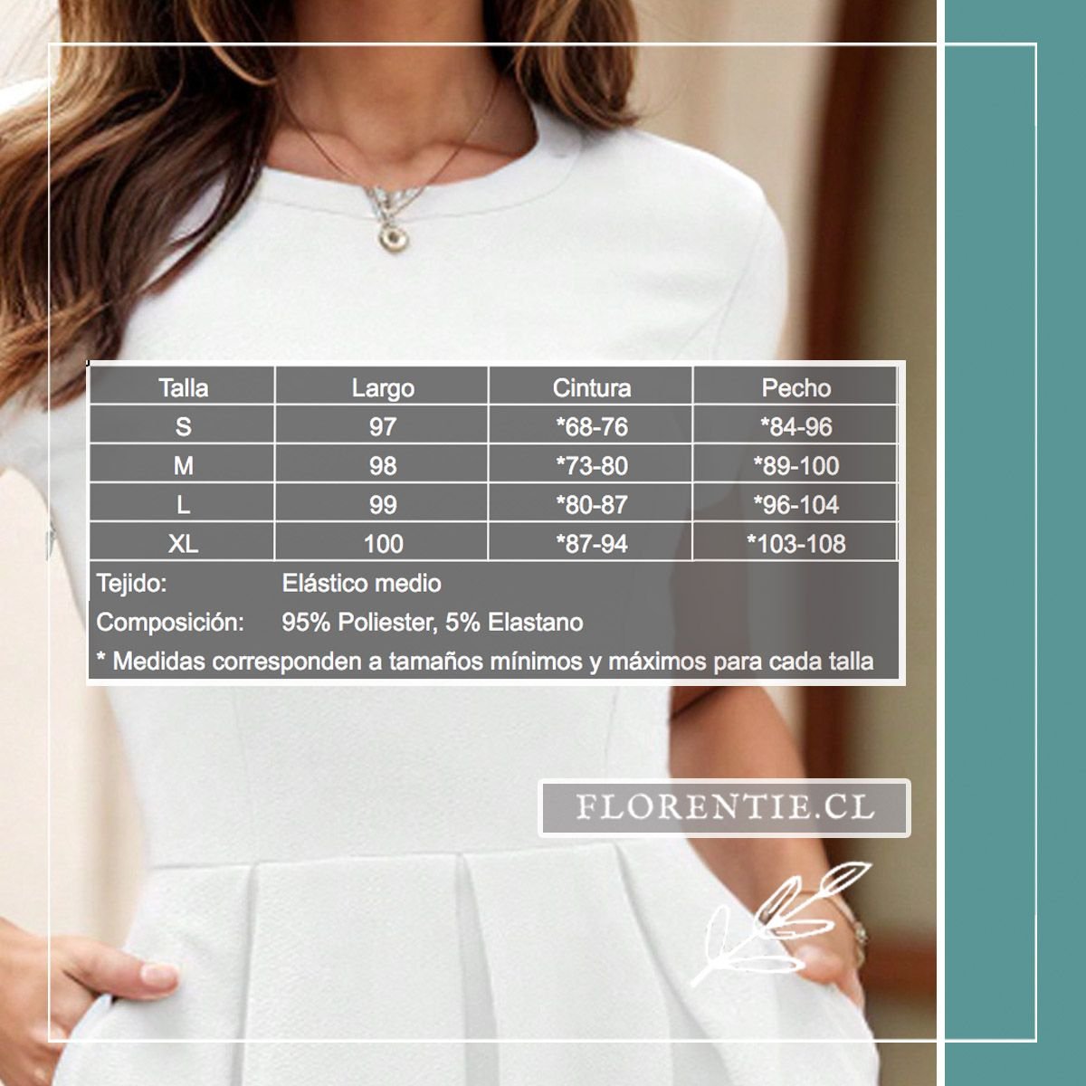 Medidas novia civil Aída