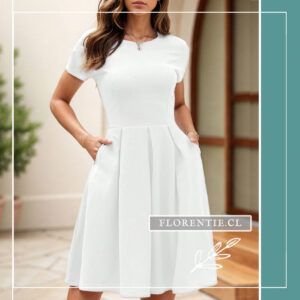 Vestido novia civil Aída