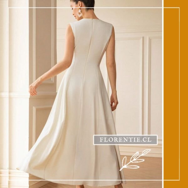 Espalda vestido novia civil