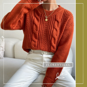 Sweater trenzado