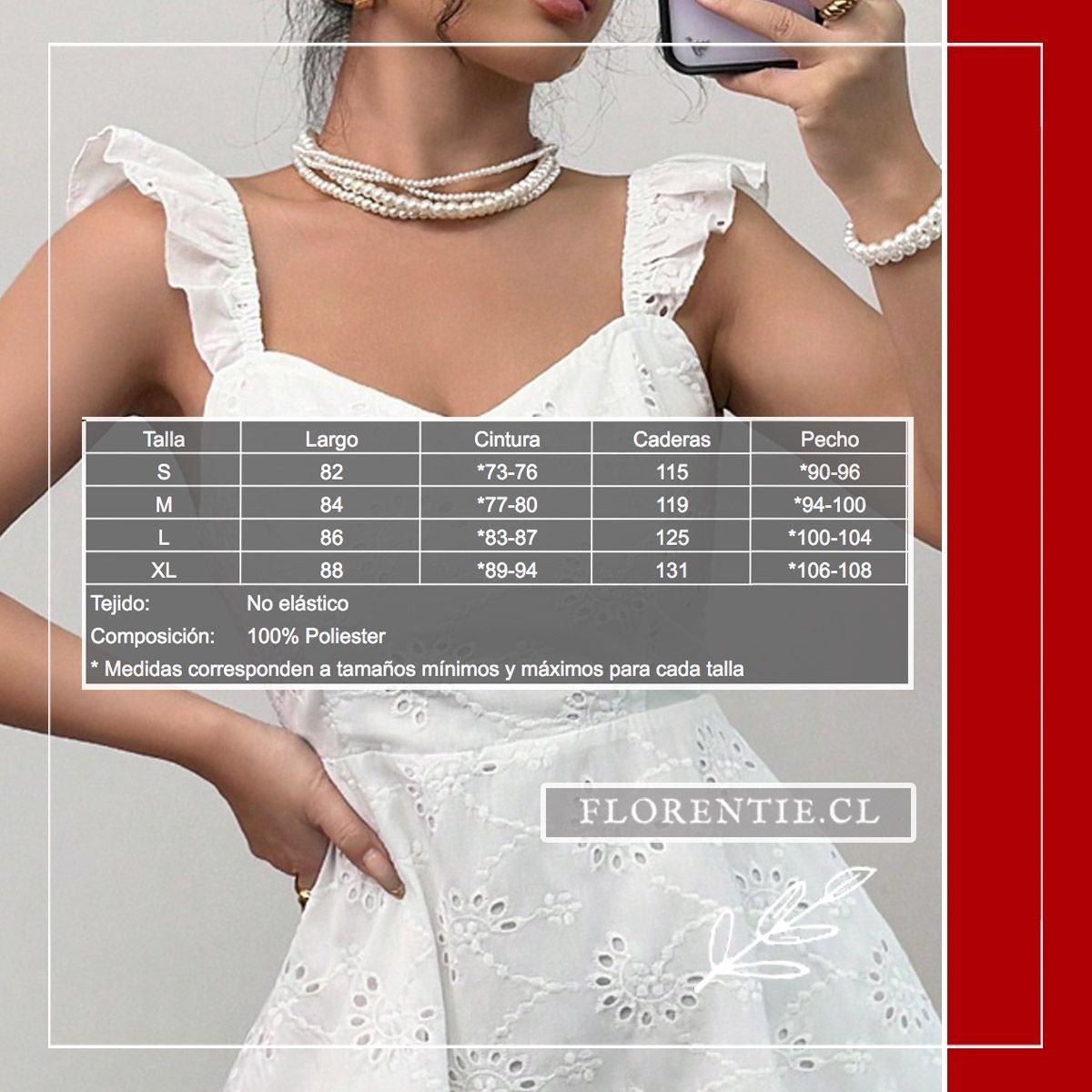 Vestido blanco Gabriela - Imagen 9