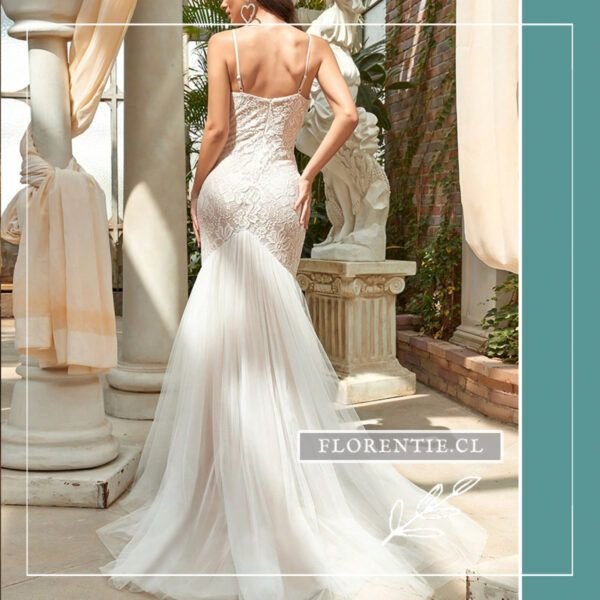 Vestido blanco Bawelny - Imagen 5