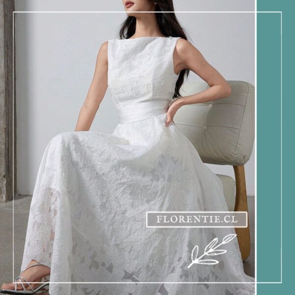 Vestido blanco Castell 2