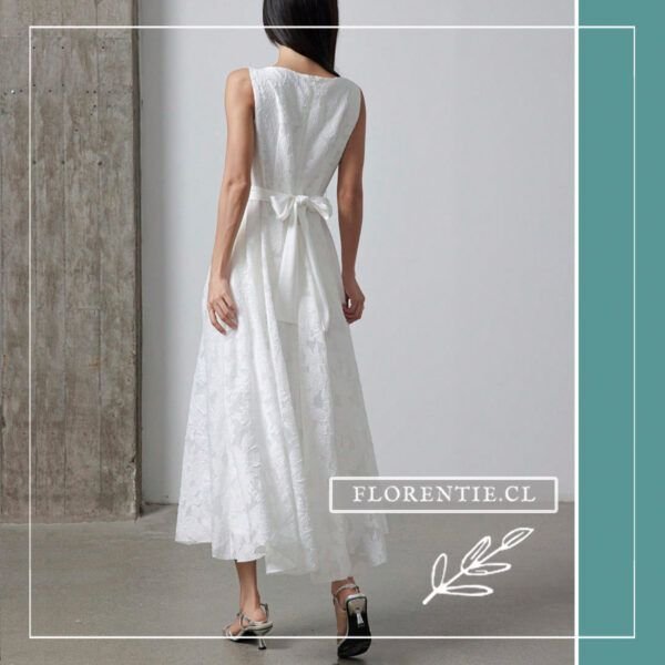 Vestido blanco Castell 3