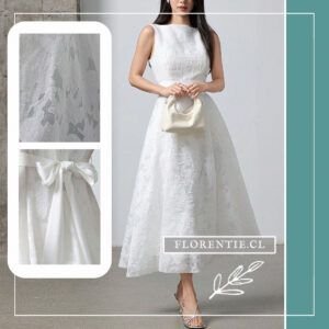 Vestido blanco Castell
