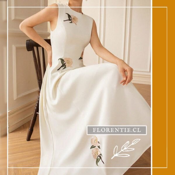 Vestido blanco boda civil