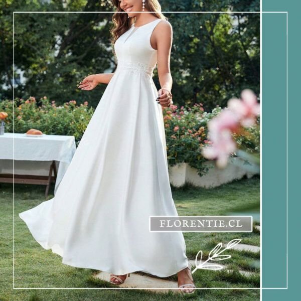 Vestido novia civil Crystal 2