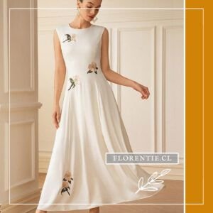 Vestido novia civil Crystal