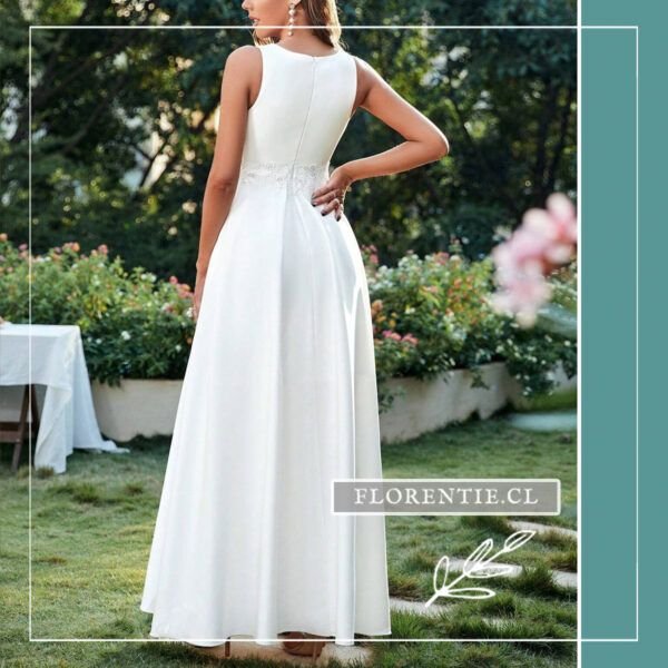 Vestido novia civil Crystal 4