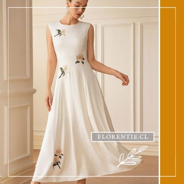 Vestido novia civil Crystal