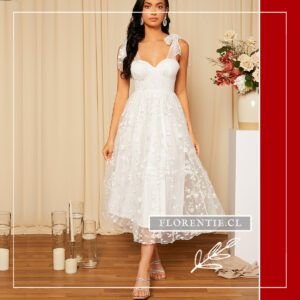 Vestido novia civil Irene