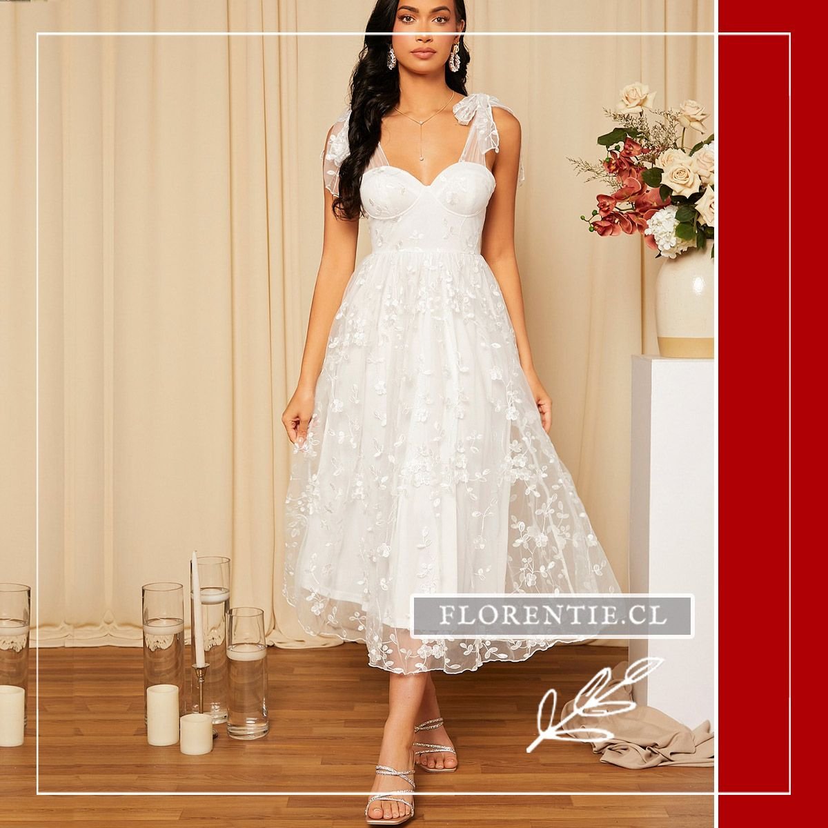 Vestido novia civil Irene