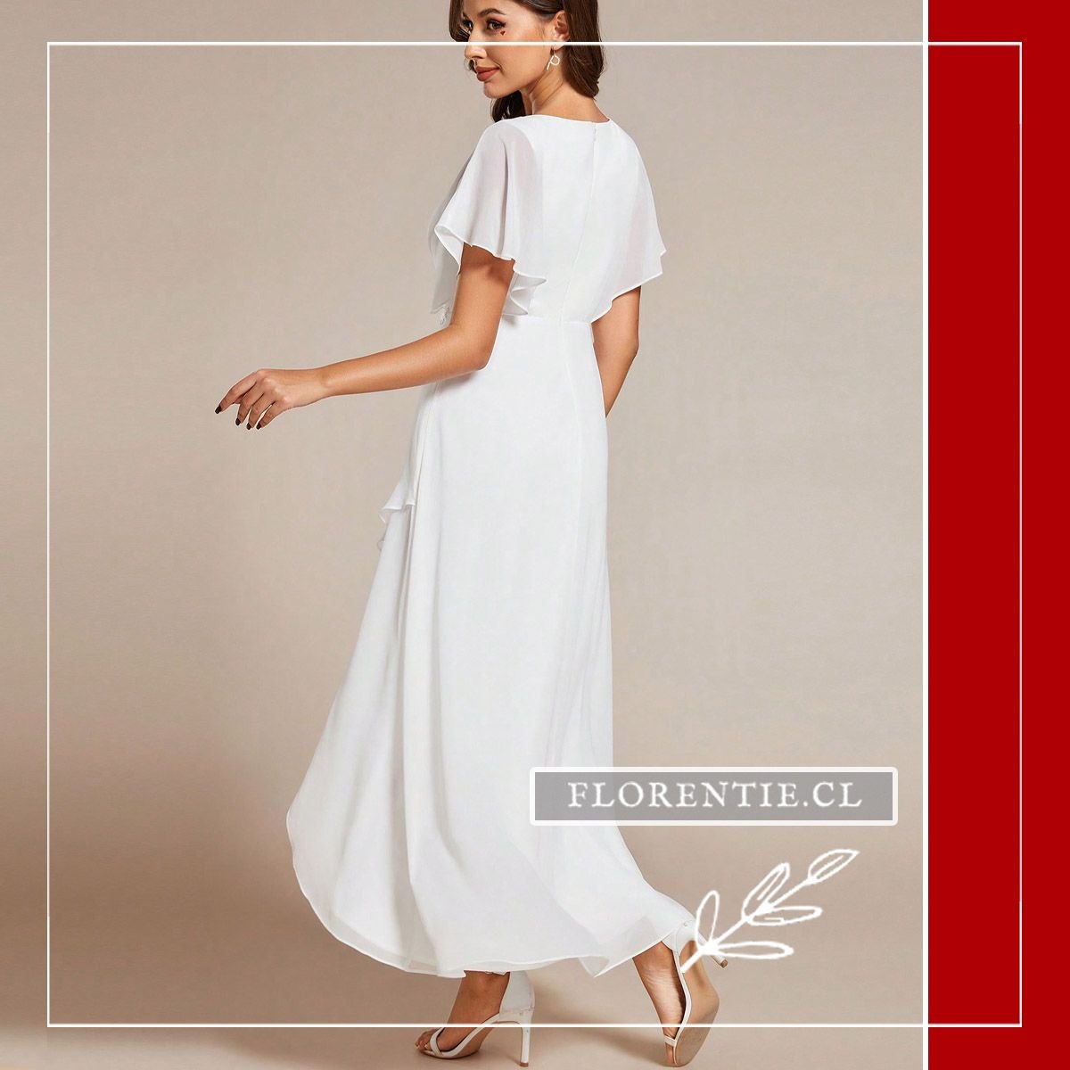 Vestido novia civil Kelly - Imagen 6