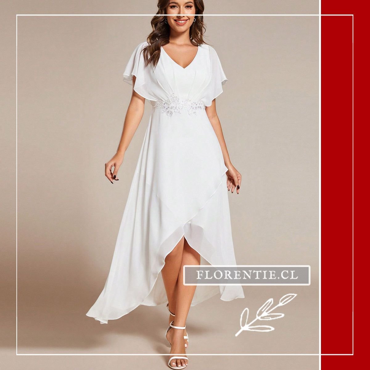 Vestido novia civil Kelly - Imagen 2