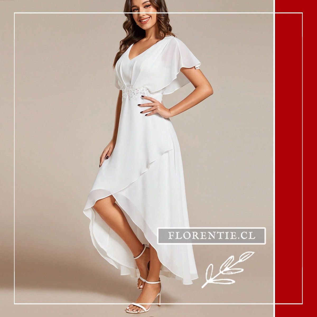 Vestido novia civil Kelly - Imagen 3