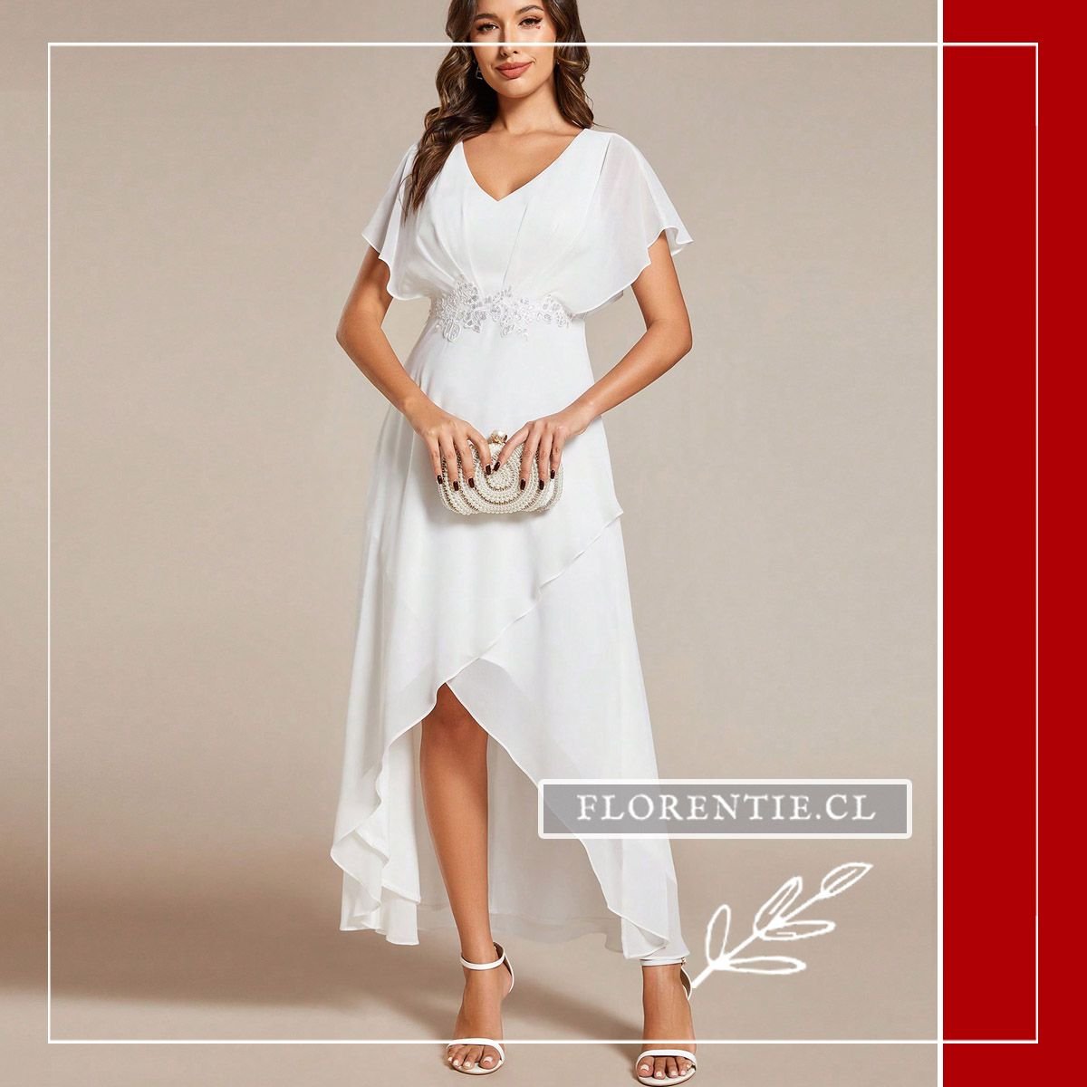 Vestido novia civil Kelly - Imagen 4