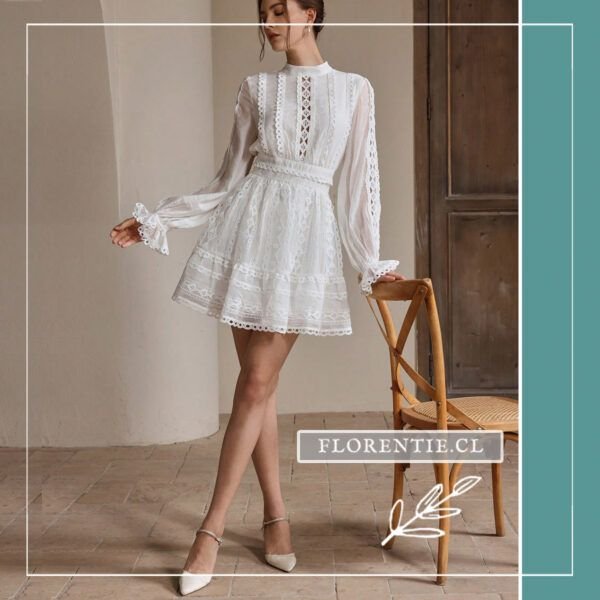 Vestido broderie