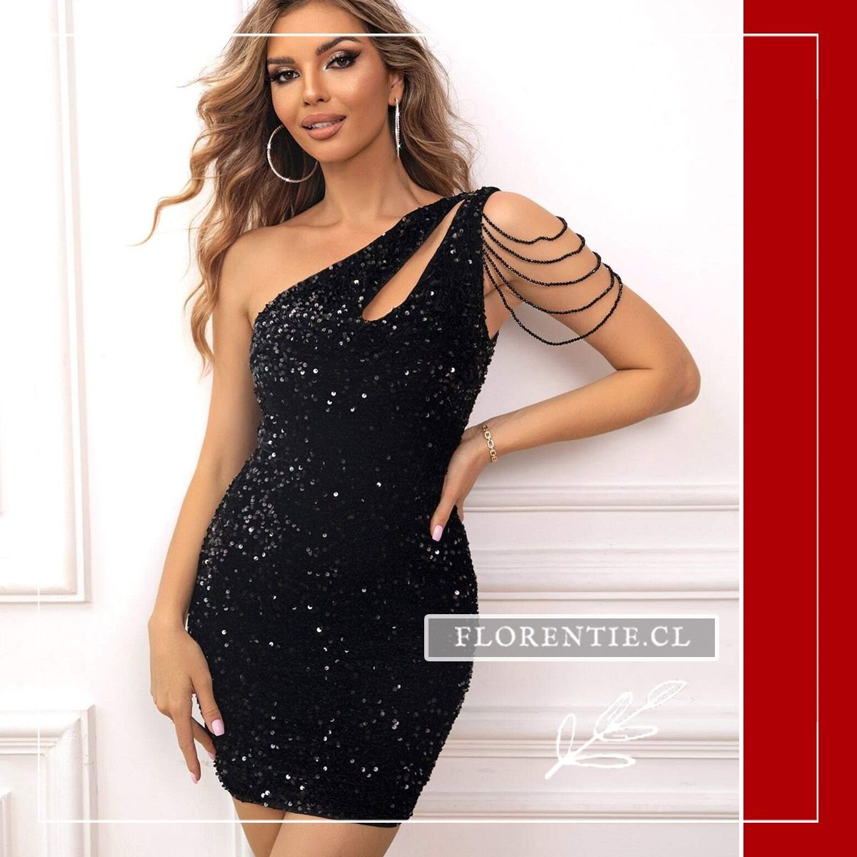 Vestido negro Dunkel - Imagen 2