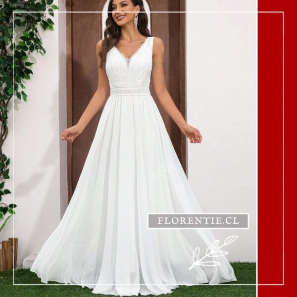 Vestido novia civil
