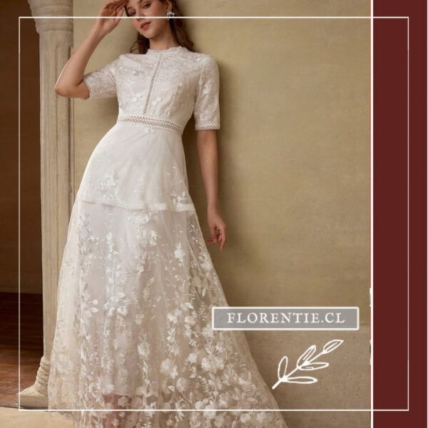 Vestido novia civil