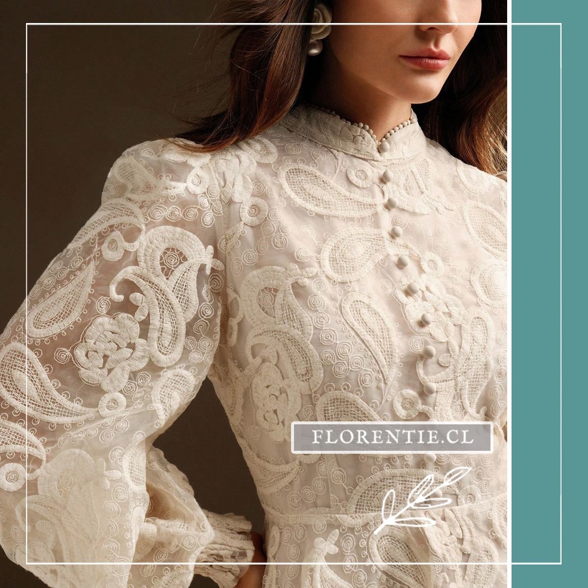 Vestido novia civil Leontine - Imagen 6