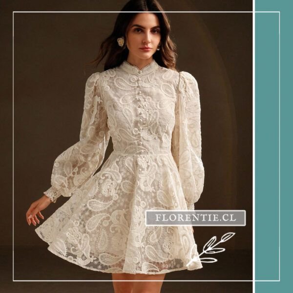 Vestido novia civil Leontine - Imagen 4