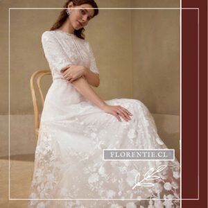 Vestido novia civil Serenity