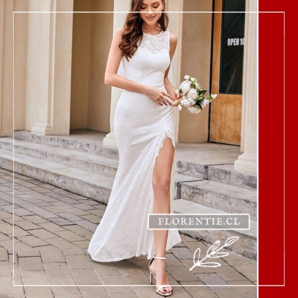 Vestido novia civil blanco Tennessee