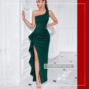 Vestido verde esmeralda