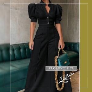 Enterito elegante negro