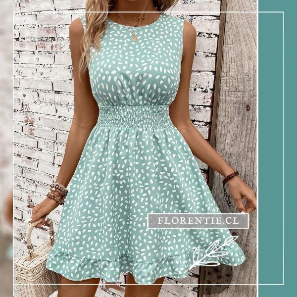 Vestido de 15 años verde agua
