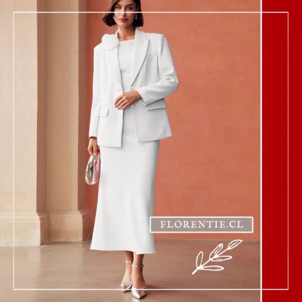 Vestido de civil elegante