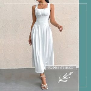 Vestido novia blanco civil