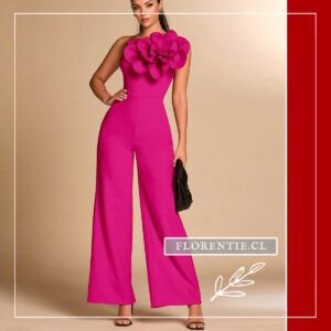 Enterito fucsia asimétrico Lane