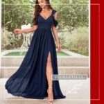 Vestidos de fiesta azul