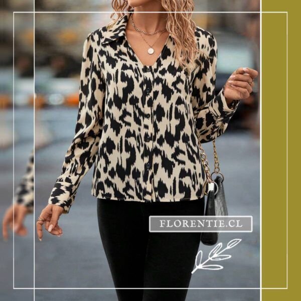 Blusa animal print