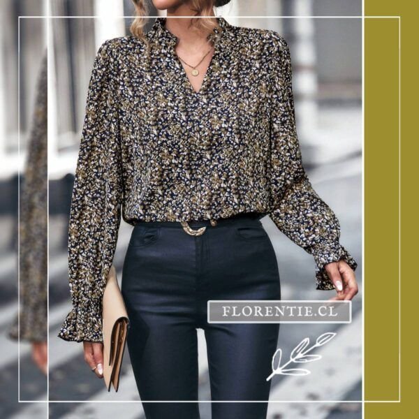 Blusa flores pequeñas