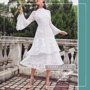 Vestido novia corte A Velia
