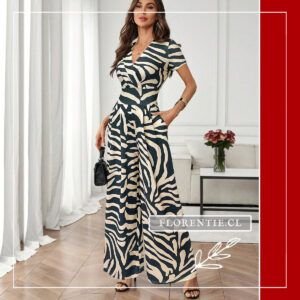Enterito animal print cebra