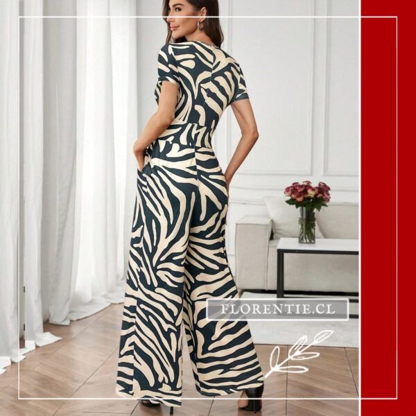 Espalda enterito animal print