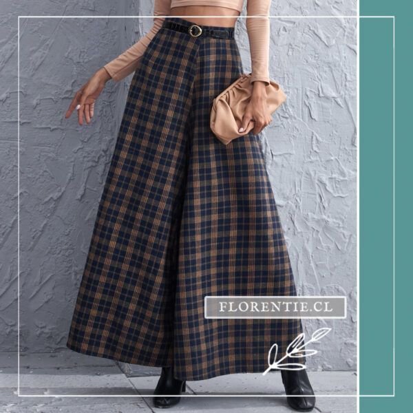 Falda pantalón larga de mujer