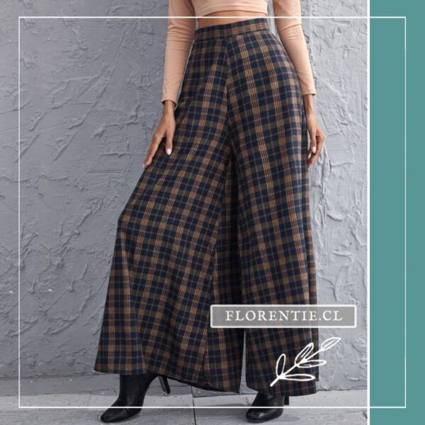 Falda pantalón larga mujer